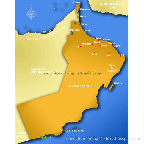 Shipping Service From China to Oman, Sea Freight From China to Muscat, Salalah, Sohar, Port Sultan Qaboss